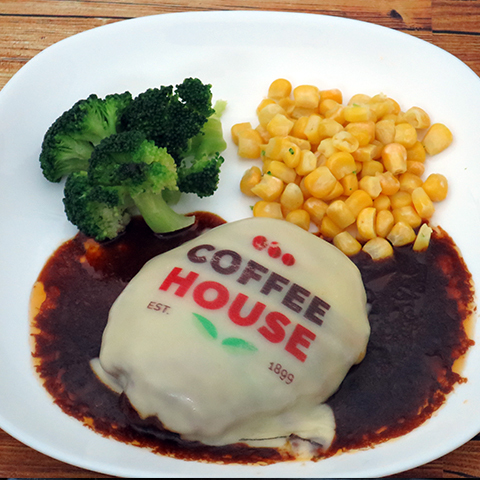 チーズへのプリント